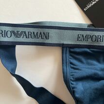 EMPORIO ARMANI エンポリオアルマーニ　メンズジョックストラップ ML ブルーグリーン　スポーツインナー　ケツワレ　メンズインナー　下着_画像3