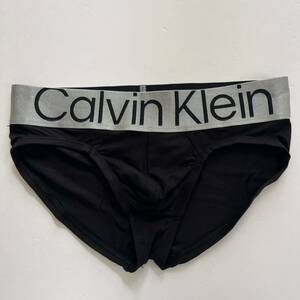 Calvin klein カルバンクライン メンズビキニ　S(XS) ブラック　ナイロンストレッチ　黒　ビキニブリーフ　メンズインナー　男性インナー