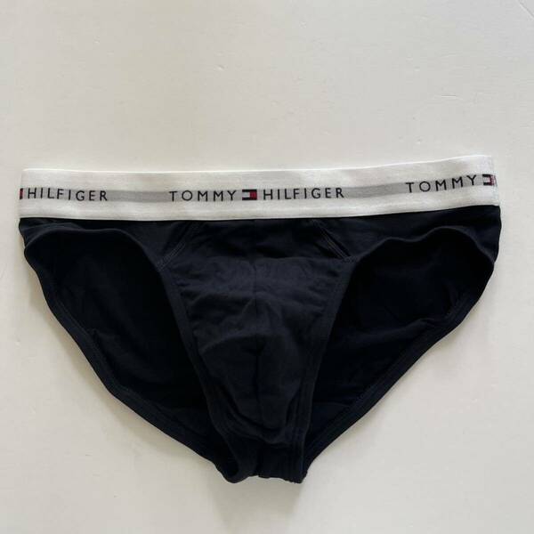 TOMMY HILFIGER トミーヒルフィガー　メンズビキニ　M(S) ネイビー　ビキニブリーフ　メンズインナー　コットンストレッチ　男性ブリーフ