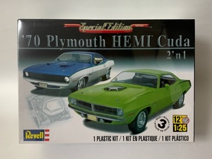 ☆Revell Special Edition Series【’70 Plymouth HEMI Cuda 2 in 1】MOPAR/プリムス/クライスラー/モパー/ヘミクーダ 1/25（未開封）☆