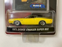 ☆グリーンライト GREENLIGHT SPEED【1971 DODGE CHARGER SUPER BEE】MOPAR/モパー/ダッジ/チャージャー/Plymouth 1/64（ジャンク扱い）☆_画像2