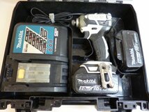 充電式インパクトドライバ マキタ TD148D バッテリー2個 充電器付き 18V 5.0Ah makita　★送料無料★_画像1