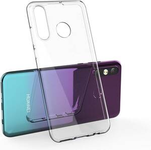 For Huawei P30 lite 専用クリア ソフト シリコン TPU 保護ケース超軽量 衝撃防止 落下防止 超薄型 防指紋