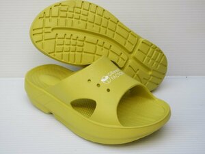 25.0cm low ring sandals GReeN FACTORY green Factory GF5 102 yellow woman lady's shower sandals massage sandals 