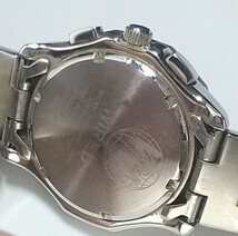 腕時計 SEIKO WIRED CHRONOGRAPH 10BAR VK67-K018 ブルー盤 純正バンド 電池交換済_画像5