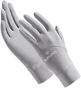 夏用 UVカット 手袋 レディース 手袋 UVカット レディース メンズグローブ（UVカット・接触冷感・スマホ操作可能） 紫外線対