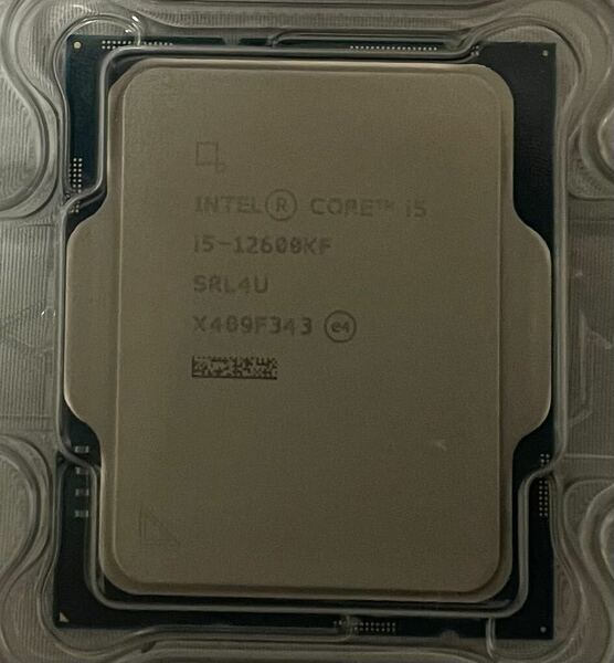 【新品バルク品】Intel Core i5 12600KF 10C/16T LGA1700