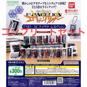 新世紀エヴァンゲリオン ビデオテープミニチュアチャームコレクション　15種