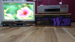 ★【中古/動作品 】SONY WV-DR7 S-VHS/miniDV デジタルダブルビデオデッキ /再生確認済み