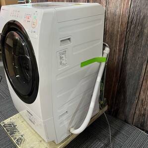 1円 美品 2022年製 SHARP シャープ ドラム式洗濯乾燥機 ES-S7G-WR 洗濯機 ドラムの画像3