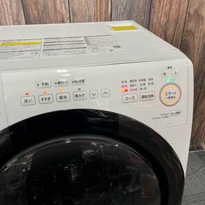1円 美品 2022年製 SHARP シャープ ドラム式洗濯乾燥機 ES-S7G-WR 洗濯機 ドラムの画像7