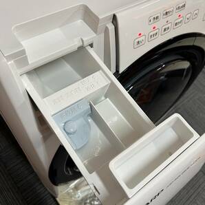 1円 美品 2022年製 SHARP シャープ ドラム式洗濯乾燥機 ES-S7G-WR 洗濯機 ドラムの画像8