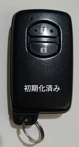 初期化済トヨタ純正 スマートキー 2ボタンプリウスアクア基盤番号271451-5300 新品電池サービス 29