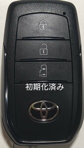 初期化済トヨタ純正 スマートキー 3ボタンヤリスクロス基盤番号231451-3041 007-AH0195 電池サービス①