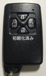 初期化済トヨタ純正スマートキー4ボタン70ノアヴォクシーアルファード基盤番号271451-6230 新品電池サービス②