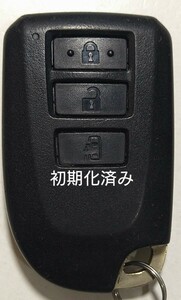初期化済トヨタ純正スマートキー3ボタンポルテ スペイド 基盤番号007YUU L0776 BF2EM 新品電池サービス ⑫