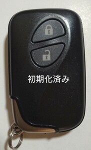 初期化済トヨタ レクサス純正スマートキー2ボタン 基盤番号271451−5300 新品電池サービス①