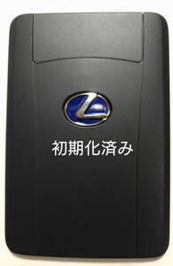 初期化済トヨタレクサス純正スマートキーカードキー007-AE0231 14CAG新品電池付き⑩