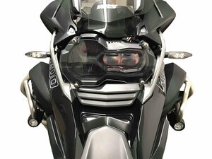 【国内在庫】WRS ダブリューアールエス ヘッドライト用プロテクターレンズ シールド クリア BMW R1200GS R1250GS ADVENTURE '13-23 ★