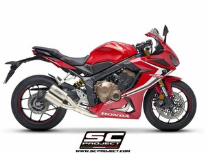 【国内在庫】SC-PROJECT SCプロジェクト フルエキゾースト 4-1 & CR-T ツイン サイレンサー ユーロ4対応 ホンダ CBR650R '19-20 マフラー