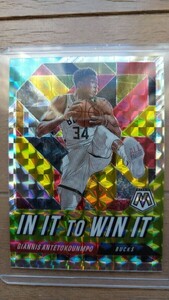 GIANNIS ANTETOKOUNMPO 2019-20 MOSAIC IN IT TO WIN IT インサートカード　ヤニス大放出!