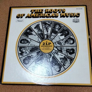 LP　２枚組　THE ROOTS OF AMERICA’S MUSIC　東芝音工　SR−9323B ブルース　カントリー　ゴスペル　ジャズ　フォーク