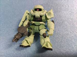 旧版　ガンダムコンバージ【ザクII/量産型ザク】単品/中古/開封品/台座なし/箱なし/現状品/ジャンク/GUNDAM CONVERGE/コンバージ