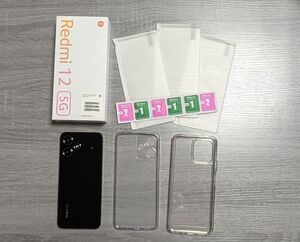 Redmi 12 5G 6.8インチ メモリー4GB ストレージ128GB ミッドナイトブラック SIMフリー