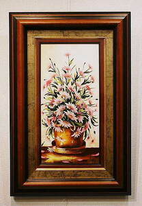 Art hand Auction Cuadro Flores de G. Lima, pintura al óleo, portugués, original, autenticidad garantizada, envío gratis, pintura al óleo floral brillante y hermosa, Cuadro, Pintura al óleo, Naturaleza muerta