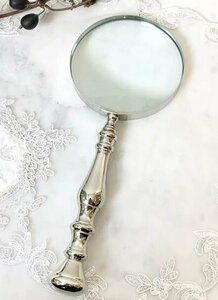  import miscellaneous goods magnifier silver antique living Studio direct import ro here French Italian Classic car Be Schic 84903MG