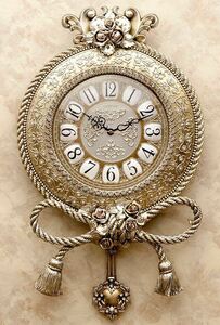 秋月貿易 掛け時計 ビクトリアンパレス ペンデュラムクロック マリアージュ 振り子時計:ak-ls-wb8189ky-gd W.41 x D.11 x