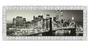  Italy made import miscellaneous goods art frame Brooke Lynn .Brooklyn Bridge living Studio direct import New York silver 4737-dia free shipping 