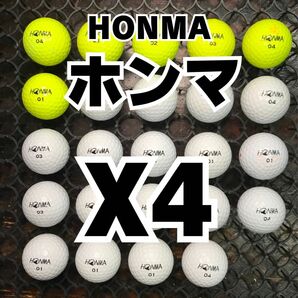 ホンマ X4 24球 ロストボール