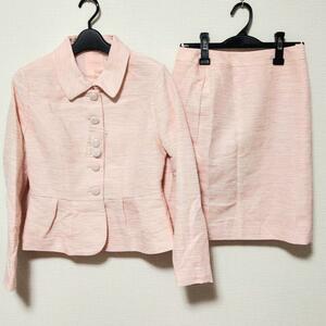[IN-153] lady's suit jacket skirt size 9 pink series 