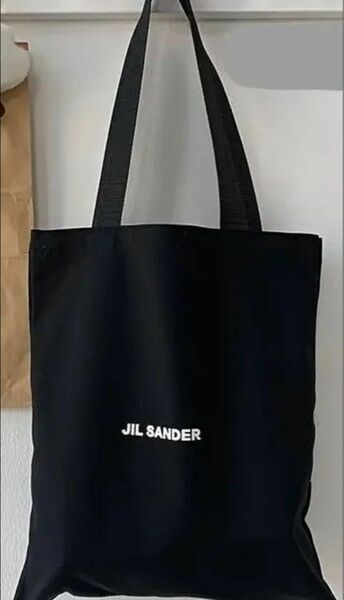 JIL SANDER　ロゴキャンバス トートバッグ