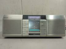 ☆Panasonic パナソニック ラジカセ RX-MDX85 CD MD テープ ラジオ FM AM MD 電源コード付属！100サイズ発送_画像1