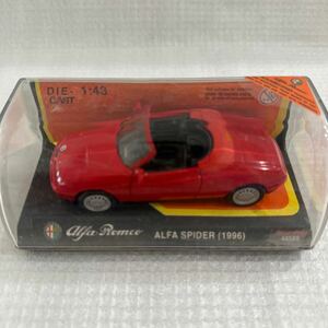 1/43 Alpha Romeo Spider красный 1996 E 916S2 открытый машина 