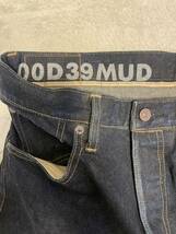 新品未使用　新作　visvim SOCIAL SCULPTURE 00 DMGD-39 MUD OD W34 L30 ジーンズ デニム　2024 SS _画像1