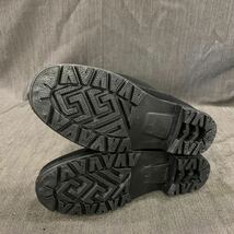 メンズ　ビニール長靴ブラック　作業靴　L25.5〜26.0 レインブーツ ゆ_画像6