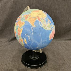  three . industry 21-GK globe world map geography map antique interior objet d'art desk education .