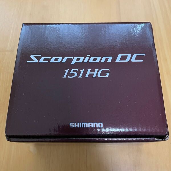 ★値下げ★SHIMANO 21Scorpion DC 151HG LEFT シマノ スコーピオンDC 左ハンドル ベイトリール両軸