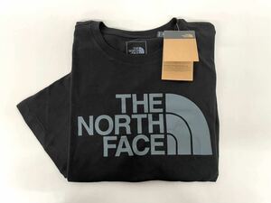 新品■The North Face ノースフェイス メンズ 半袖Tシャツ S 黒 ブラック ロゴシャツ