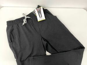 新品■KS カークランド メンズ ラウンジパンツ リラックスパンツ L ブラック 黒 カスタムフィット