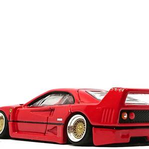 トミカ・プレミアム・【F40】【カスタム改】・シャコタン★深リム★【新品改】街道レーサーの画像7