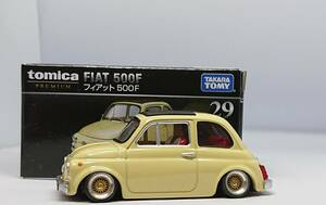  Tomica * records out of production * rare * Fiat 500F*1/45[ custom modified ] lowrider * deep rim [ new goods modified ] highway racer 