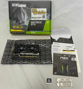 【動作確認済USED】ZOTAC GeForce GTX1650 LP GDDR6 グラフィックボード