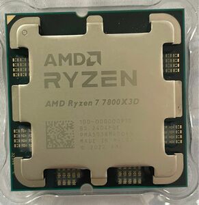 【新品未開封バルク品】AMD Ryzen 7800X3D