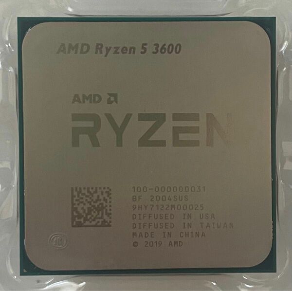 【動作確認済USED】AMD Ryzen 5 3600 6C/12T AM4