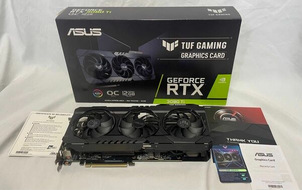 【動作確認済USED】ASUS TUF-RTX3080TI-12G-GAMING RTX3080Ti/12GB(GDDR6X)