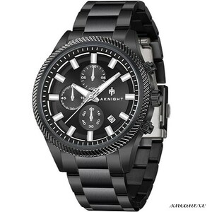 高級感のある 腕時計 ブラック クォーツ メンズ 防水 軽量 夜光 クール シンプル カジュアル クラシック アナログ 男性 プレゼント
